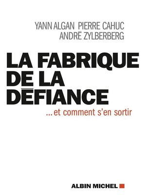 cover image of La Fabrique de la défiance